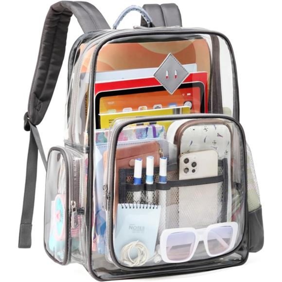 Clear Backpack Heavy Duty PVC Transparent Backpack main image 7